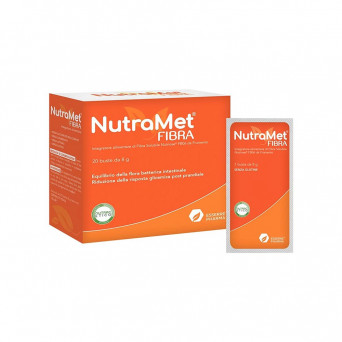 Nutramet Fiber 20 Sachets Balance of Intestinal Bacterial Flora