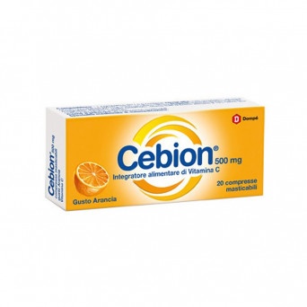 Cebion 500 mg Vitamin C Orange 20 Tabletten