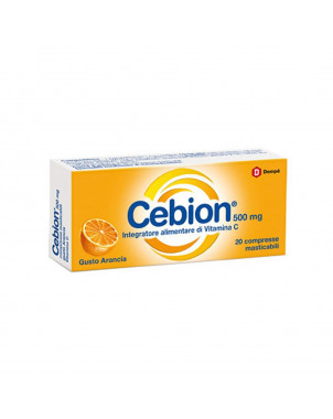 Cebion 500 mg Vitamin C Orange 20 tablets