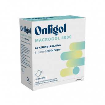 Onligol Macrogol 4000 20 sachets 10 g with laxative action in case of constipation