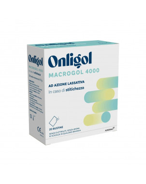 Onligol Macrogol 4000 20 sachets 10 g with laxative action in case of constipation