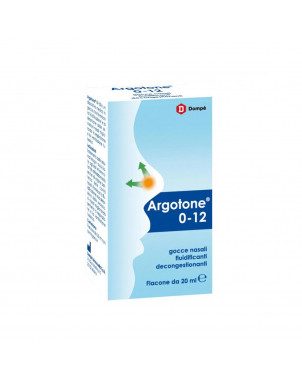 Argotone 0-12 nasal drops 20 ml nasal fluidifying and decongestant solution