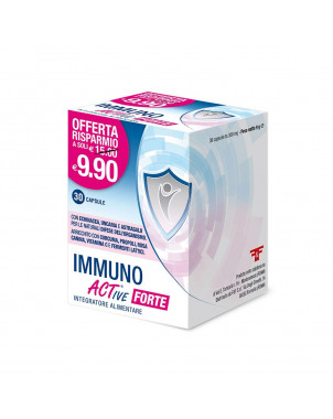 Immuno ACTive forte 30 capsules food supplement useful for the body's natural defenses