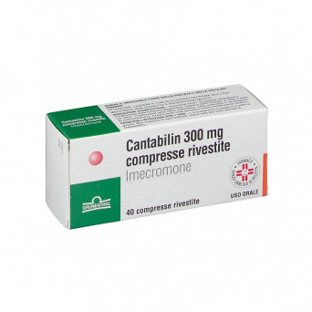 Cantabilin 300 mg 40 coated tablets