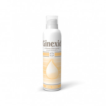 Ginexid cleansing foam 150 ml suitable for daily intimate hygiene