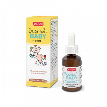 Buonavit Baby gocce 20 ml un mix vitaminico per completare le esigenze nutrizionali durante la crescita