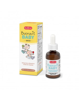 Buonavit Baby gocce 20 ml un mix vitaminico per completare le esigenze nutrizionali durante la crescita