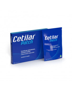 Cetilar Patch 5 patchs indiqués pour les articulations, muscles, tendons