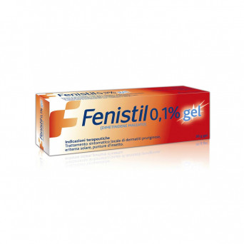 Fenistil gel 30 g trattamento sintomatico locale di dermatiti pruriginose, eritema solare, punture d'insetto.