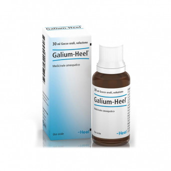 Galium Heel gocce orali 30 ml utile per contrastare disturbi cutanei, gastroenterici, estetici e ginecologici.