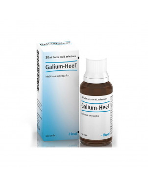 Galium Heel gocce orali 30 ml utile per contrastare disturbi cutanei, gastroenterici, estetici e ginecologici.