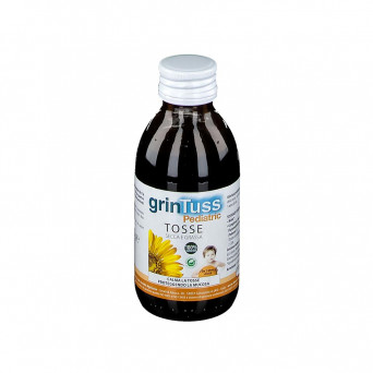 Grintuss Pediatric syrup 180 g for dry and chesty cough in children