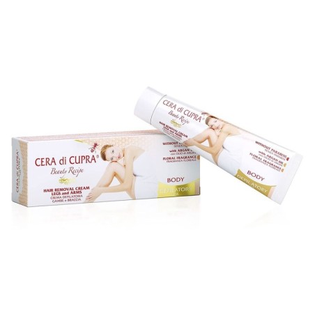 Cera di cupra crema depilatoria gambe e braccia Tubo da 100 ml