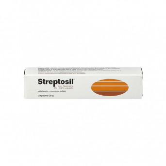 Streptosil Neomycin ungüento 20 g indicado para combatir infecciones bacterianas de la piel.