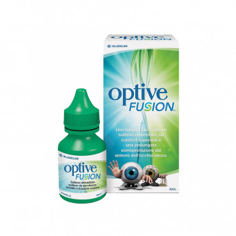 Optive Fusion collirio 10 ml una formula unica per un sollievo immediato (da secchezza, fastidio e bruciore oculare)