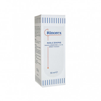 Rinorex nasal spray 50 ml promotes hydration of the nasal mucosa