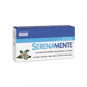 Serenamente 30 capsules promotes relaxation and sleep