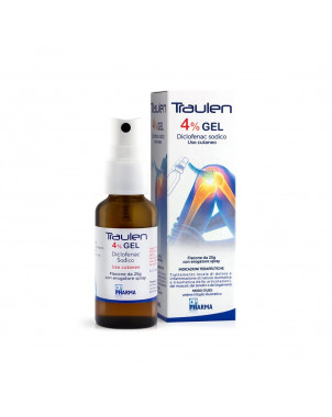 Traulen gel 25 g 4% cutaneous use