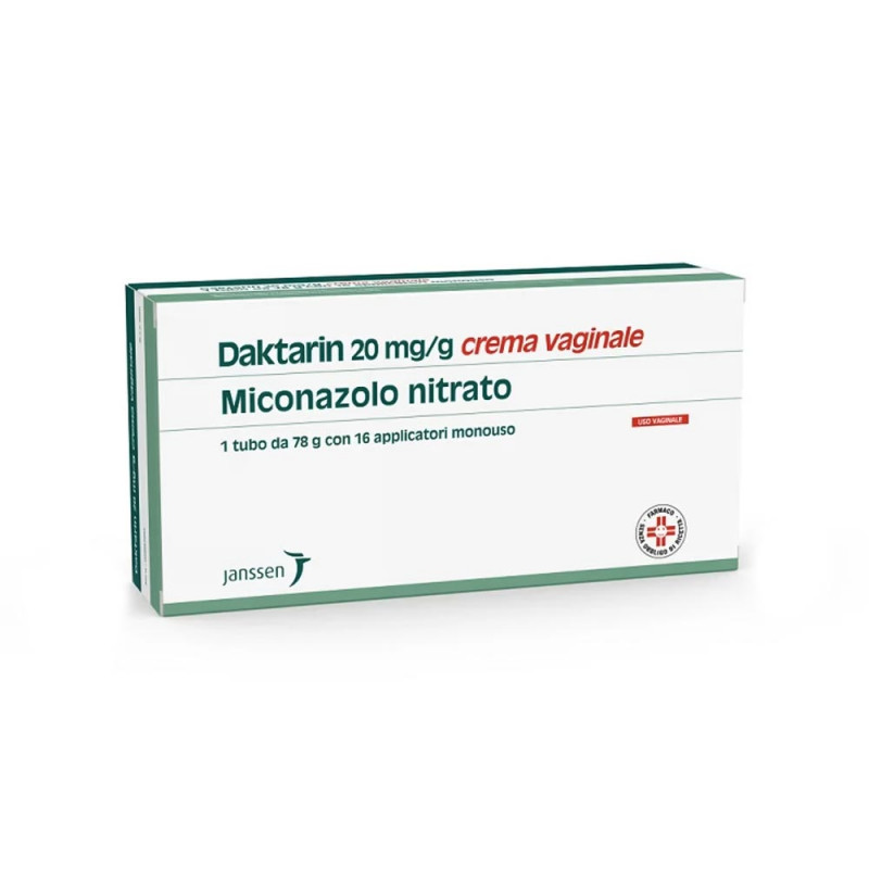 Daktarin crema vaginale 78 g + 16 applicatori