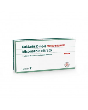 Daktarin vaginal cream 78 g + 16 applicators indicated for the treatment of vulvovaginal Candida infections