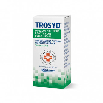 Trosyd nail solution 12 ml fungal and bacterial nail infections