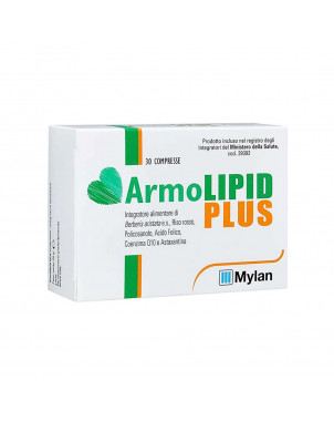 Armolipid plus 30 compresse indicato per favorire il controllo del colesterolo e dei trigliceridi