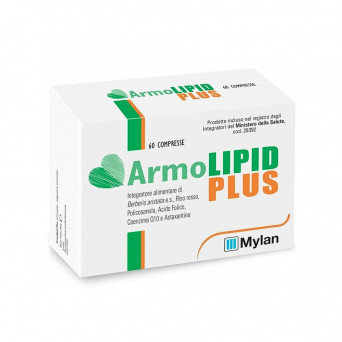 Armolipid plus 60 compresse indicato per favorire il controllo del colesterolo e dei trigliceridi