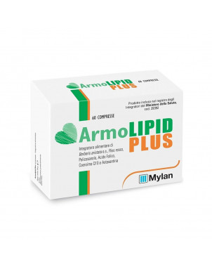 Armolipid plus 60 compresse indicato per favorire il controllo del colesterolo e dei trigliceridi