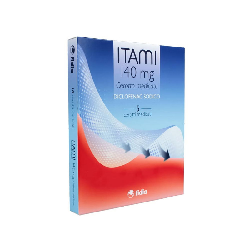 ITAMI emplâtre médicamenteux 5 pièces 140 mg