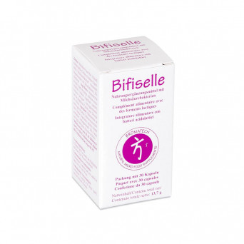 Bifiselle 30 capsule integratore alimentare utile per riequilibrare la flora batterica intestinale