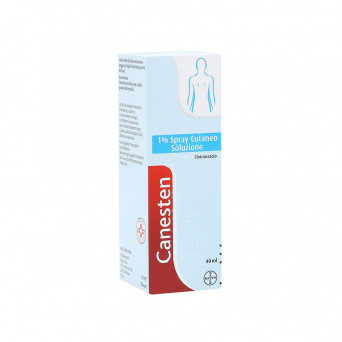 Canesten Hautspray 40 ml 1%
 Behandlung feuchter Mykosen der Haut und Hautfalten