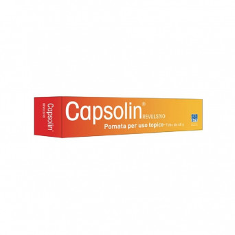 Capsolin revulsivo 40 g indicated to relieve neuralgic and joint pain