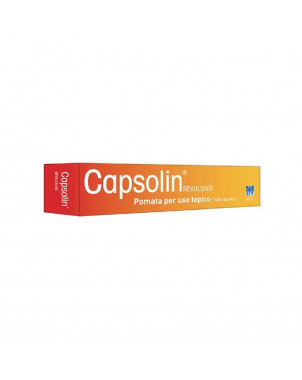 Capsolin revulsivo 40 g indicated to relieve neuralgic and joint pain