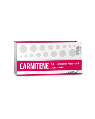 Carnitene 10 tablets indicated in the treatment of primary and secondary carnitine deficiencies