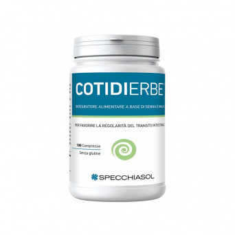 Cotidierbe 100 tablets food supplement to promote regular intestinal transit