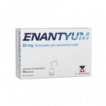 Enantyum 10 sachets 25 mg granules oral solution