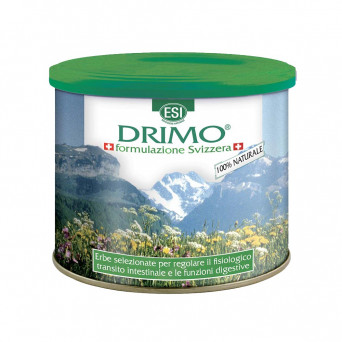 ESI Drimo selected herbs to regulate physiological intestinal transit and digestive functions