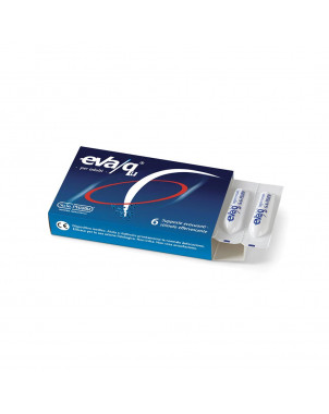 Eva qu 6 effervescent suppositories indicated in case of irregular defecation rhythm