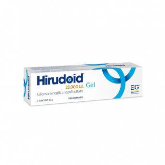 Hirudoid 25000 UI gel 40 g indicado en flebitis superficial y tromboflebitis