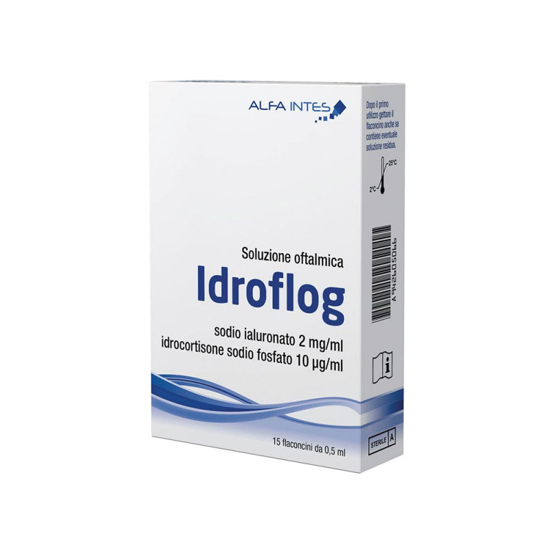 Idroflog soluzione oftalmica 15 flacons