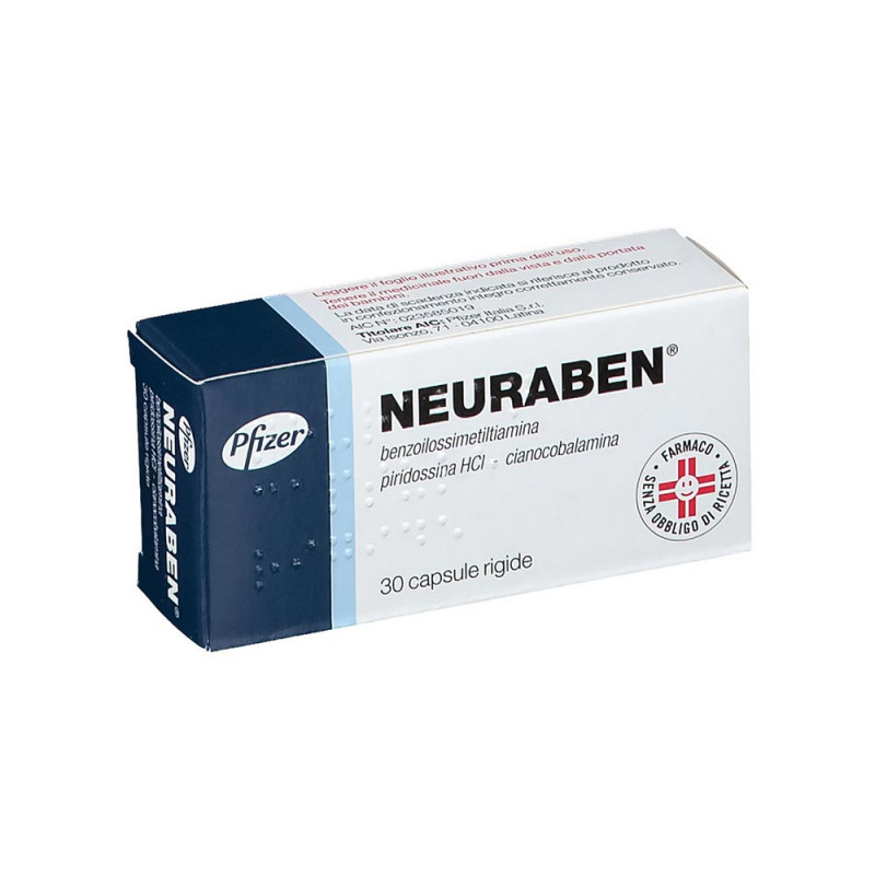 Neuraben 30 cápsulas 100 mg