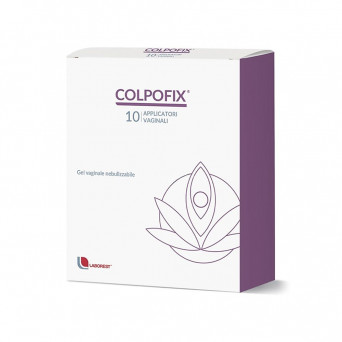 Colpofix vaginal gel 10 applicators promotes healing of the tissues of the uterine cervix