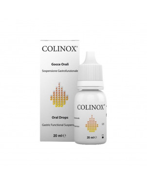 Colinox gocce orali 20 ml sospensione gastrofunzionale indicato nel trattamento di meteorismo, aerofagia e coliche.