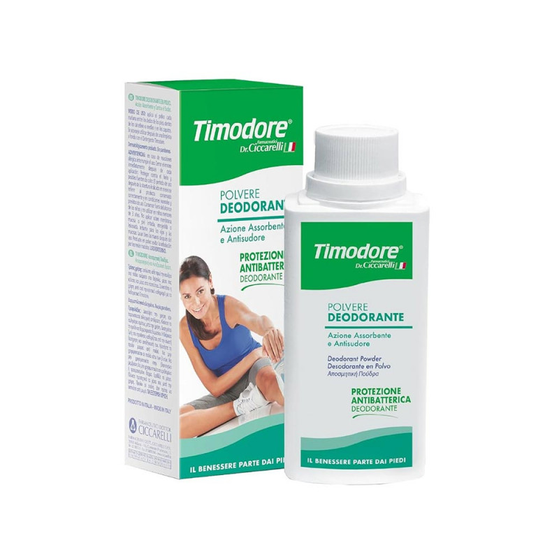 Timodore desodorante para pies en polvo 250 g