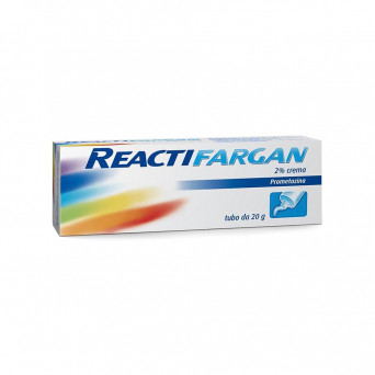 Reactifargan 2% crème 20 g indiquée pour le traitement des piqûres d'insectes et des irritations cutanées