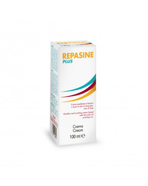 Repasine plus cream 100 ml useful in case of hypertrophic scars, burns and scalds.