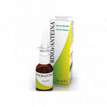 Rinopanteina nasal spray 20 ml indicated in case of dryness and/or atrophy of the nasal mucosa