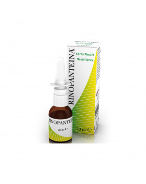 Rinopanteina nasal spray 20 ml indicated in case of dryness and/or atrophy of the nasal mucosa