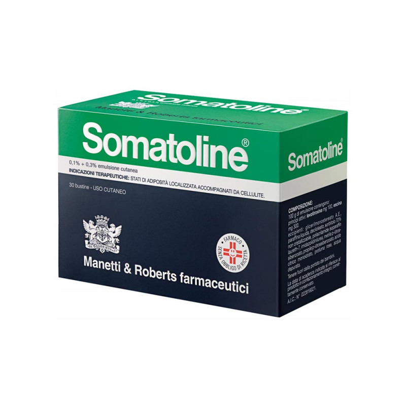 Somatoline émulsion cutanée 30 sachets