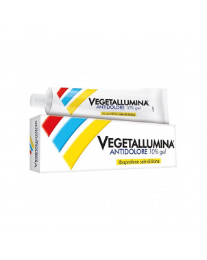 Vegetallumina antidolore 10% gel 50 g indicato nel trattamento locale di contusioni, distorsioni, mialgie